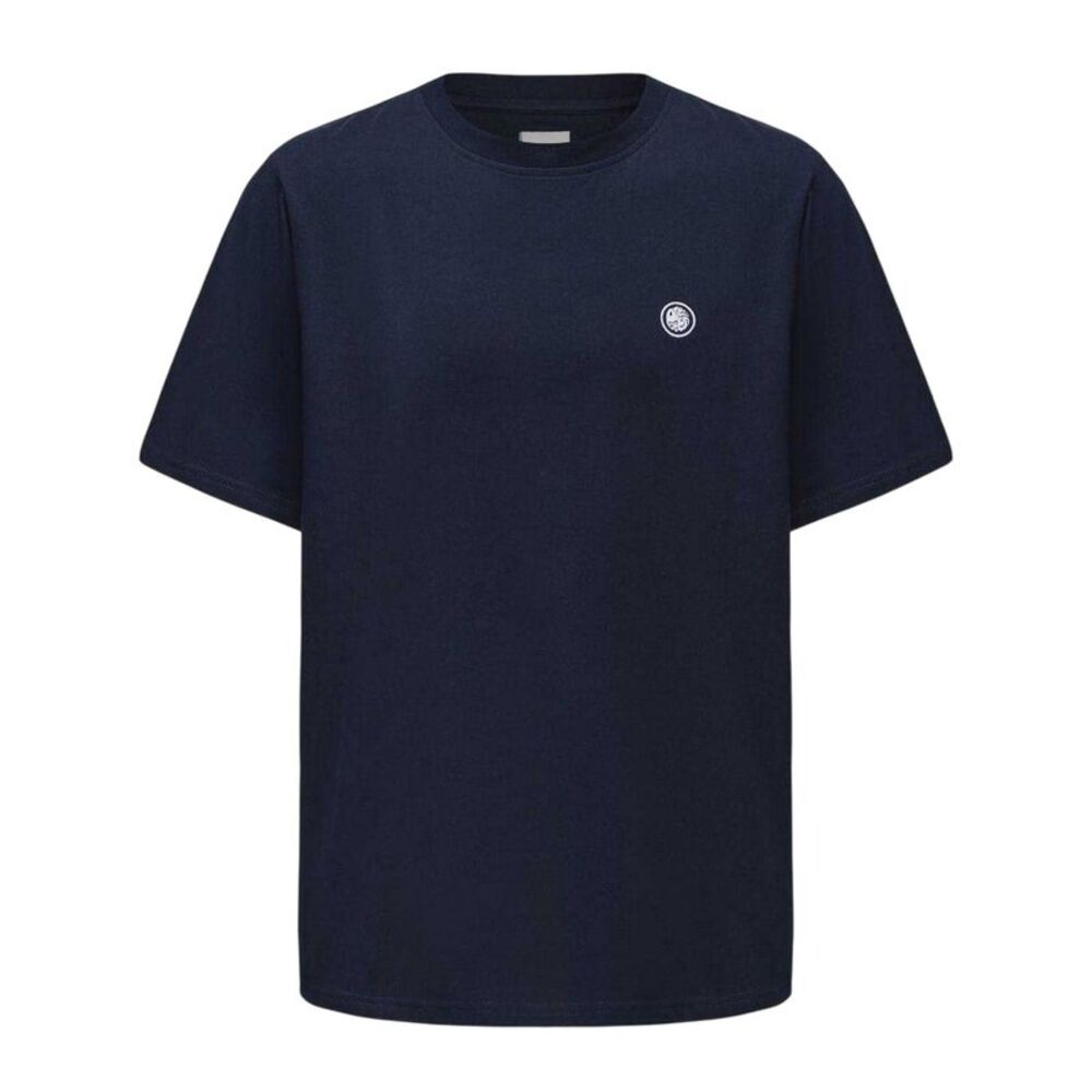 Pretty Green Mens Small Logo Cotton T-Shirt / Navy